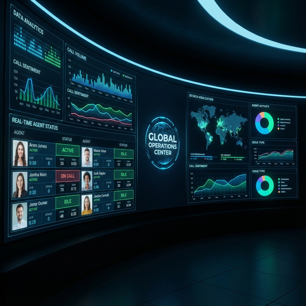 Auto Dialer Dashboard Real-time Analytics India