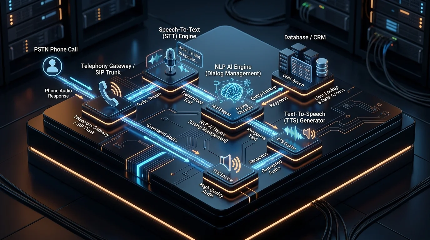 AI Voice Agent System Flow Diagram