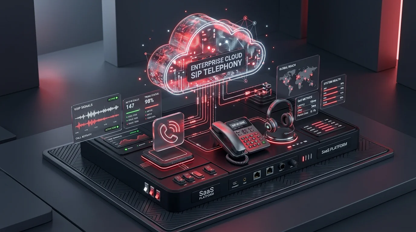 Enterprise SIP Trunking & Cloud Telephony Visual Architecture